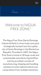 Mobile Screenshot of niguafreezone.com